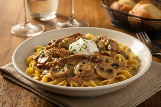 Beef Stroganoff